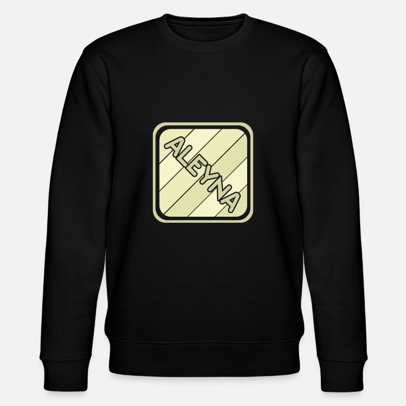 Nom de jeune fille Aleyna - Sweat bio CHANGER Stanley/Stella Unisexe - noir