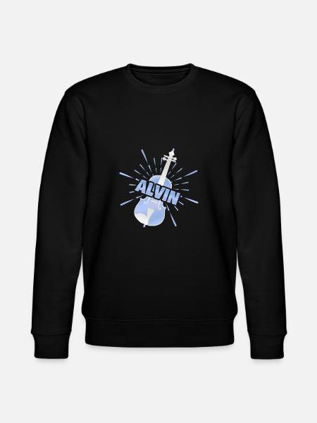 Violin Alvin - Stanley/Stella CHANGER Unisex Organic Sweatshirt - black