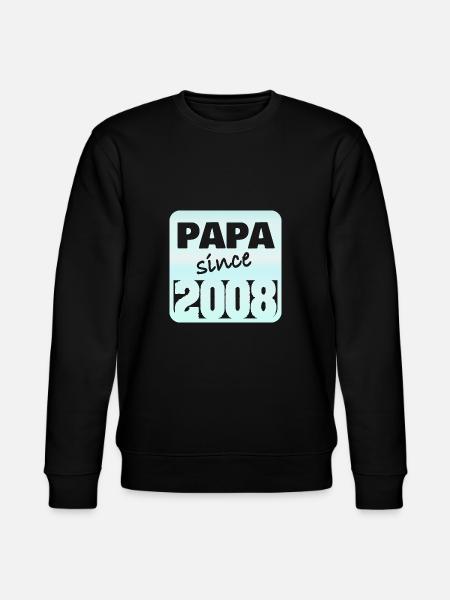 Dad 2008 - Stanley/Stella CHANGER Unisex Organic Sweatshirt - black