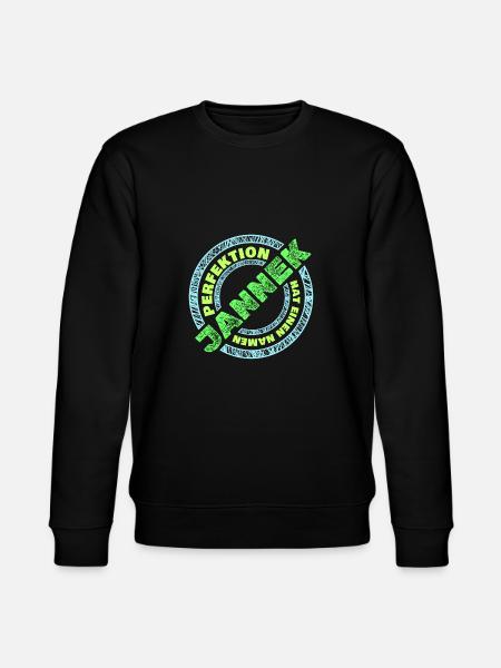 Perfektion Jannek - Stanley/Stella Unisex Bio-Sweatshirt CHANGER - Schwarz