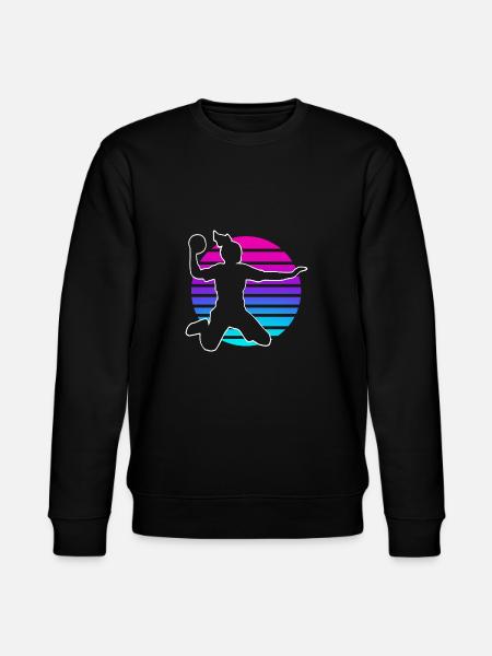 Handball handball player - Stanley/Stella CHANGER Unisex Organic Sweatshirt - black