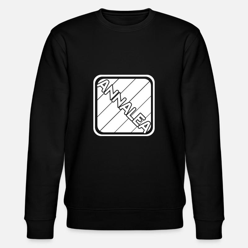 Tochter Annalea - Stanley/Stella Unisex Bio-Sweatshirt CHANGER  - Schwarz