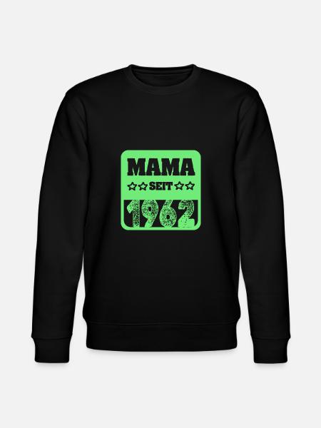 Mutti 1962 - Stanley/Stella Unisex Bio-Sweatshirt CHANGER - Schwarz