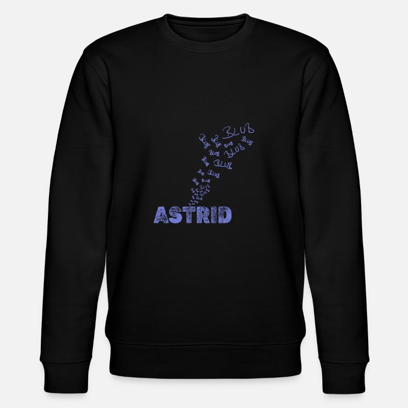 Segeln Astrid - Stanley/Stella Unisex Bio-Sweatshirt CHANGER  - Schwarz