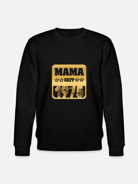 1975 - Stanley/Stella Unisex Bio-Sweatshirt CHANGER  - Schwarz