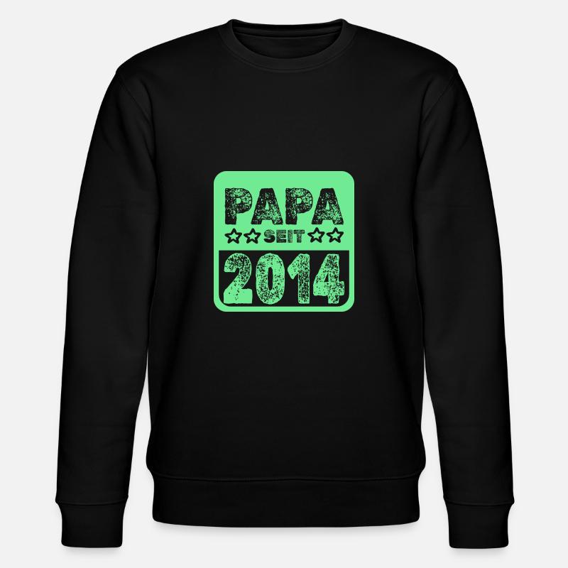 Papa 2014 - Stanley/Stella Unisex Bio-Sweatshirt CHANGER  - Schwarz