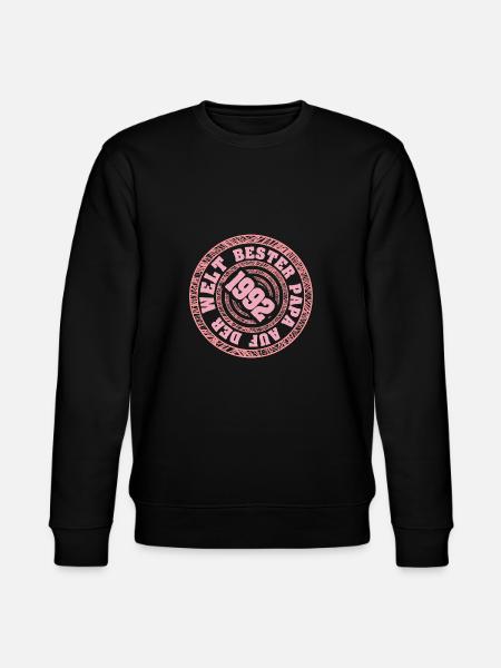 Vater 1992 - Stanley/Stella Unisex Bio-Sweatshirt CHANGER - Schwarz