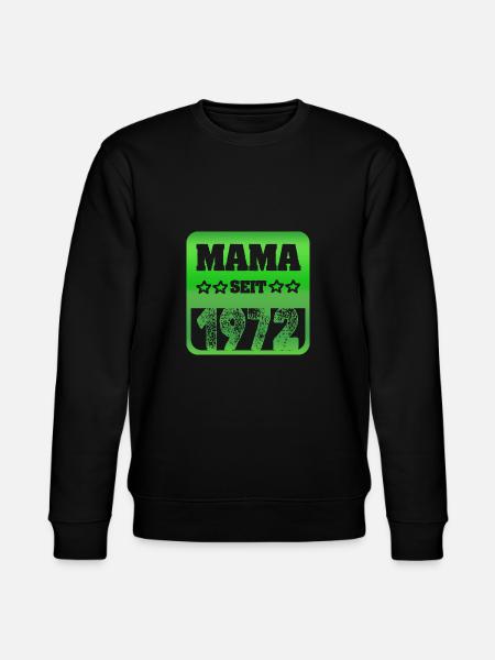 Mutter 1972 - Stanley/Stella Unisex Bio-Sweatshirt CHANGER - Schwarz