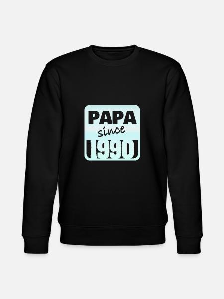 1990 - Stanley/Stella CHANGER Unisex Organic Sweatshirt - black