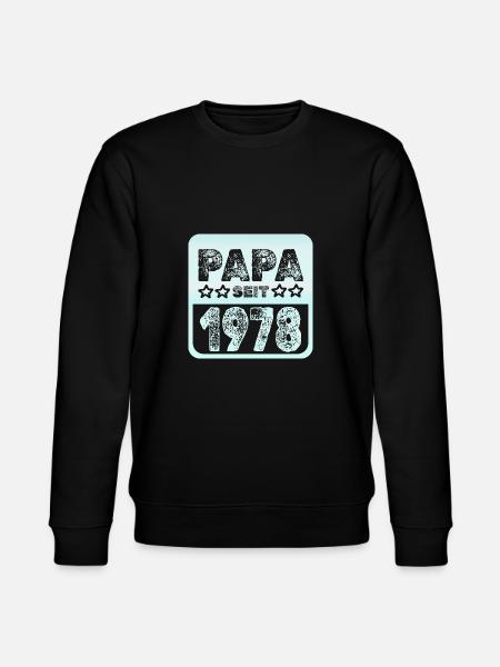 seit 1978 - Stanley/Stella Unisex Bio-Sweatshirt CHANGER - Schwarz