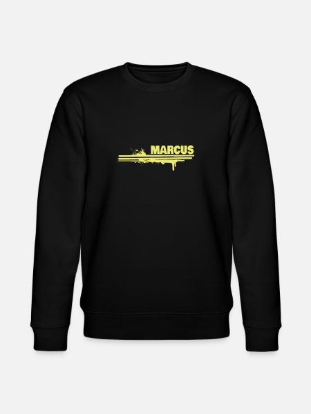 Gift for Marcus - Stanley/Stella CHANGER Unisex Organic Sweatshirt - black