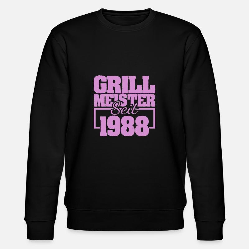 1988 - Stanley/Stella Unisex Bio-Sweatshirt CHANGER  - Schwarz