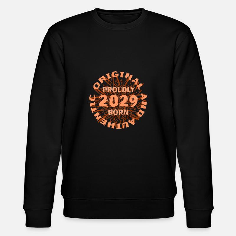 Jahr 2029 - Stanley/Stella Unisex Bio-Sweatshirt CHANGER  - Schwarz