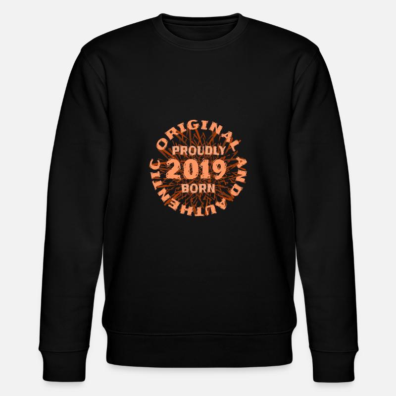 Original 2019 - Stanley/Stella Unisex Bio-Sweatshirt CHANGER  - Schwarz