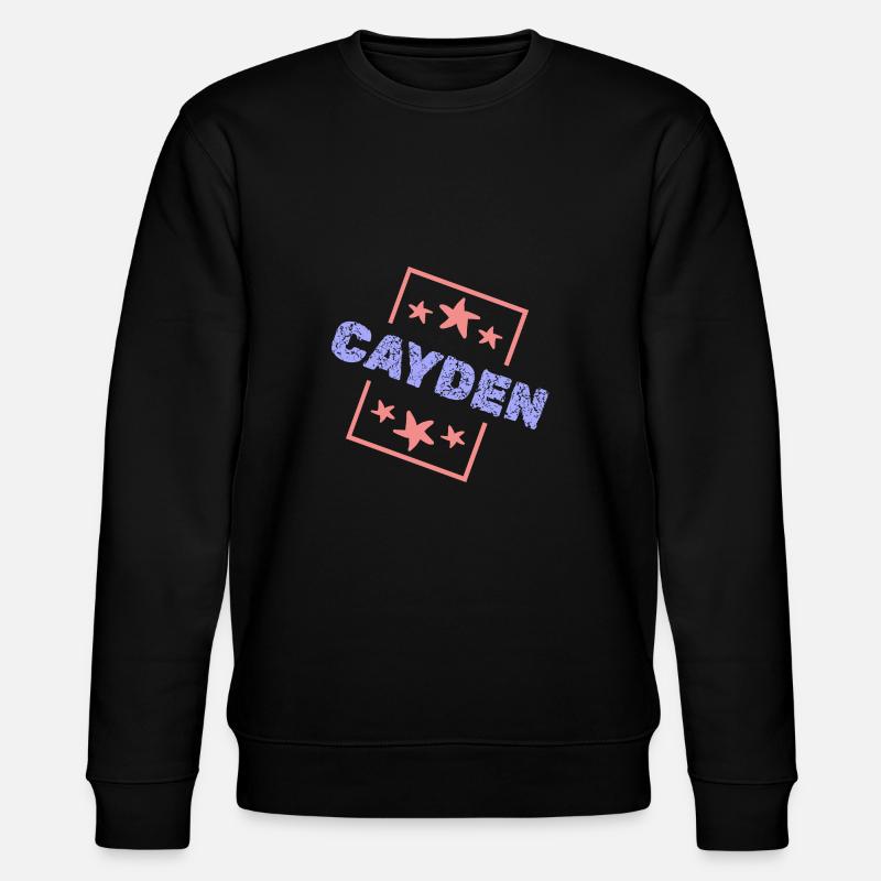 Cayden Cayden - Stanley/Stella CHANGER Unisex Organic Sweatshirt - black