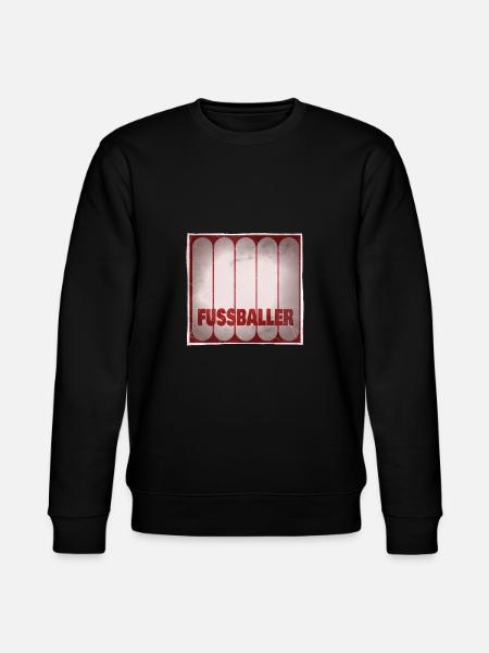 Name Fussball Geschenkidee - Stanley/Stella Unisex Bio-Sweatshirt CHANGER  - Schwarz