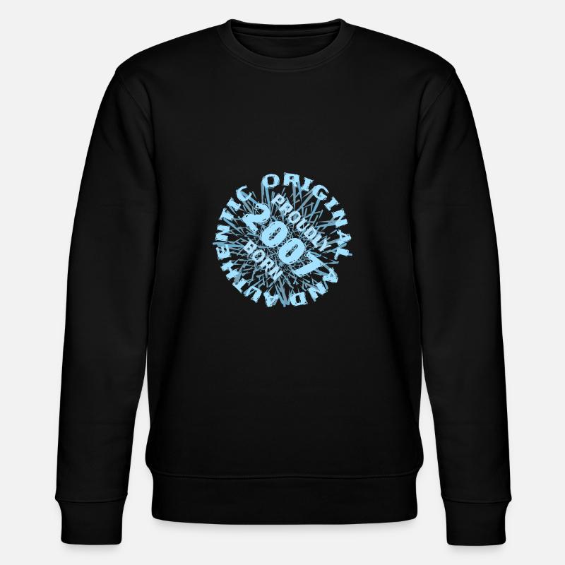 Spielfeld 2007 - Stanley/Stella Unisex Bio-Sweatshirt CHANGER  - Schwarz