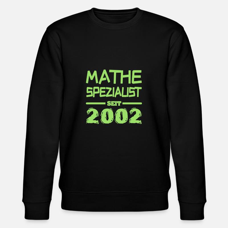 Mathespezialist 2002 - Stanley/Stella Unisex Bio-Sweatshirt CHANGER  - Schwarz
