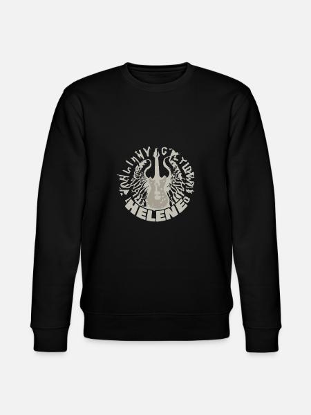 Guitar Helene - Stanley/Stella CHANGER Unisex Organic Sweatshirt - black