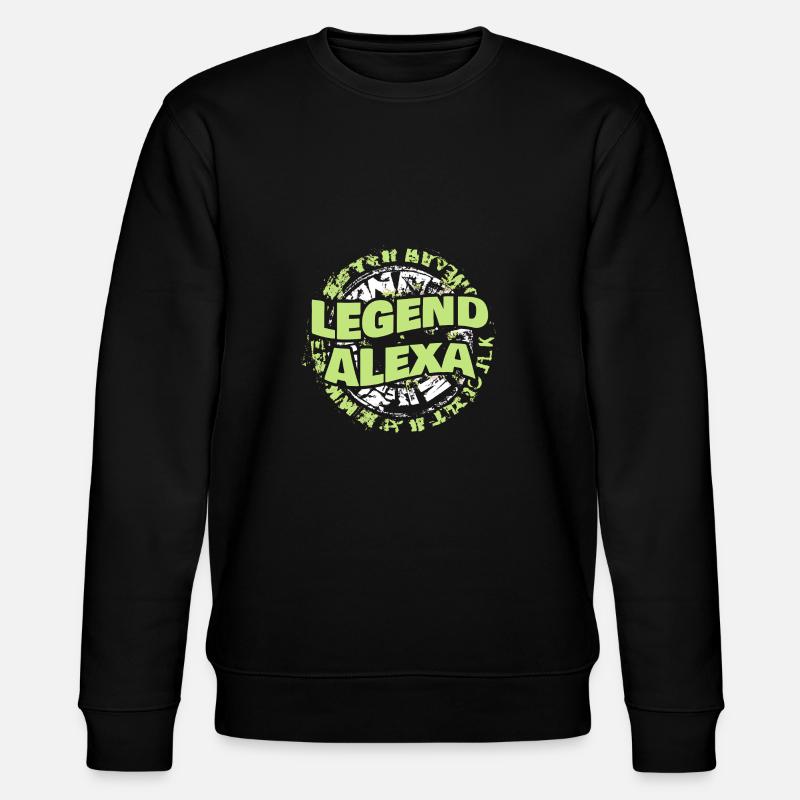 Alexa - Stanley/Stella Unisex Bio-Sweatshirt CHANGER  - Schwarz