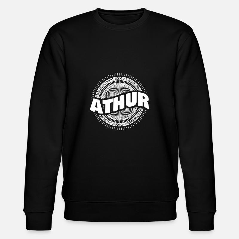 Gift Idea Athur - Stanley/Stella CHANGER Unisex Organic Sweatshirt - black