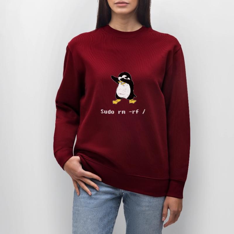 Sudo rm RF Admin Sysadmin Java Linux Gift Stanley/Stella CHANGER Unisex Organic Sweatshirt