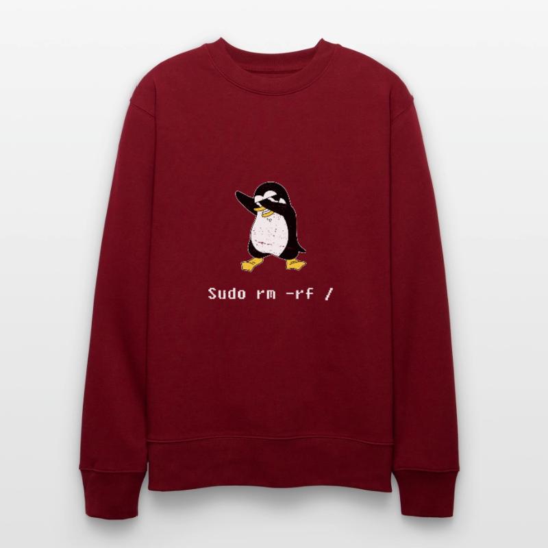 Sudo rm RF Admin Sysadmin Java Linux Gift Stanley/Stella CHANGER Unisex Organic Sweatshirt