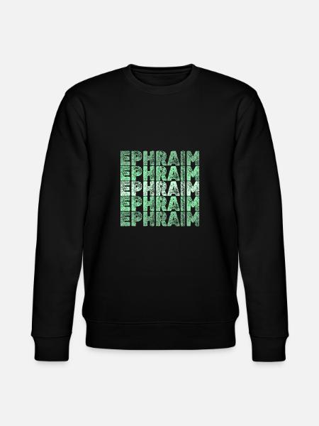 Nom Ephraïm - Sweat bio CHANGER Stanley/Stella Unisexe - noir