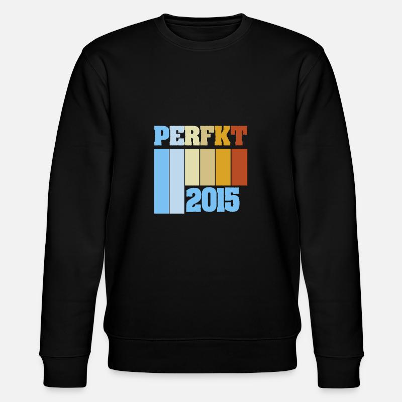 2015 - Stanley/Stella Unisex Bio-Sweatshirt CHANGER  - Schwarz