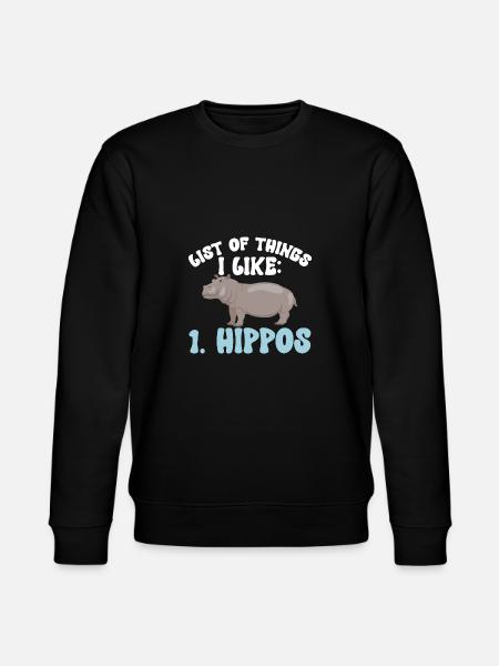 Hippopotame Hippopotame - Sweat bio CHANGER Stanley/Stella Unisexe - noir