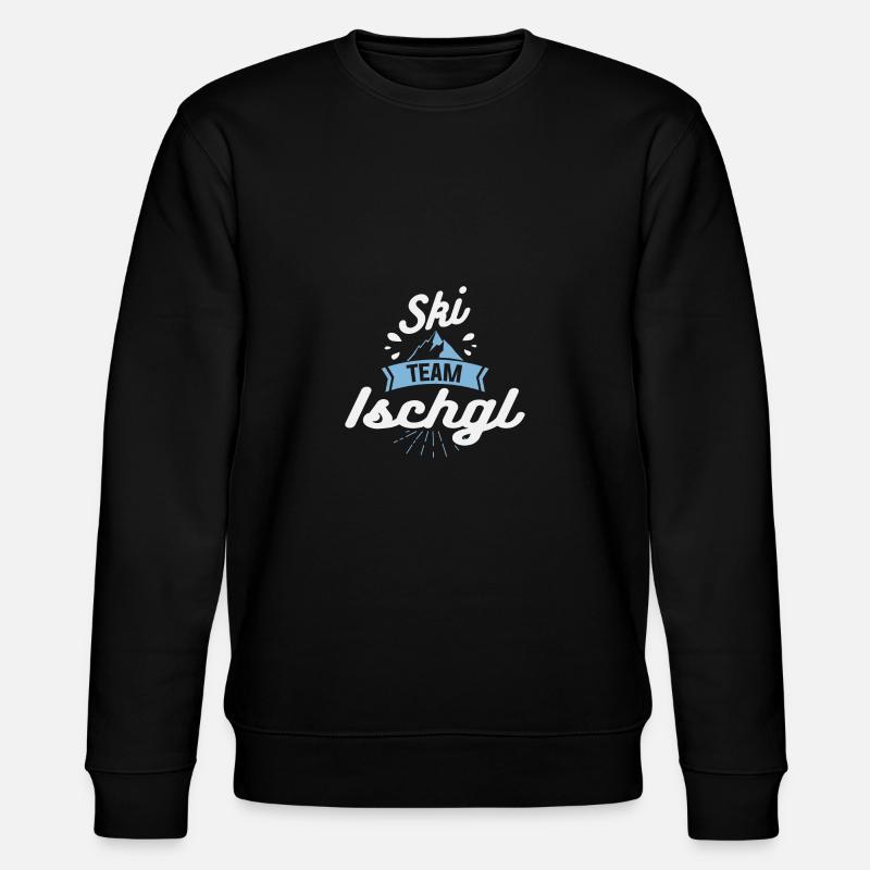Apres Ski Team Ischgl - Stanley/Stella Unisex Bio-Sweatshirt CHANGER  - Schwarz