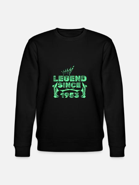 Funny 1953 - Stanley/Stella CHANGER Unisex Organic Sweatshirt - black