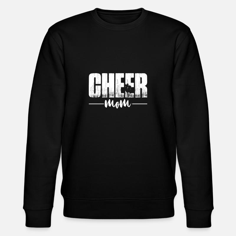 Cheer Mama Cheerleader Mama - Stanley/Stella Unisex Bio-Sweatshirt CHANGER  - Schwarz