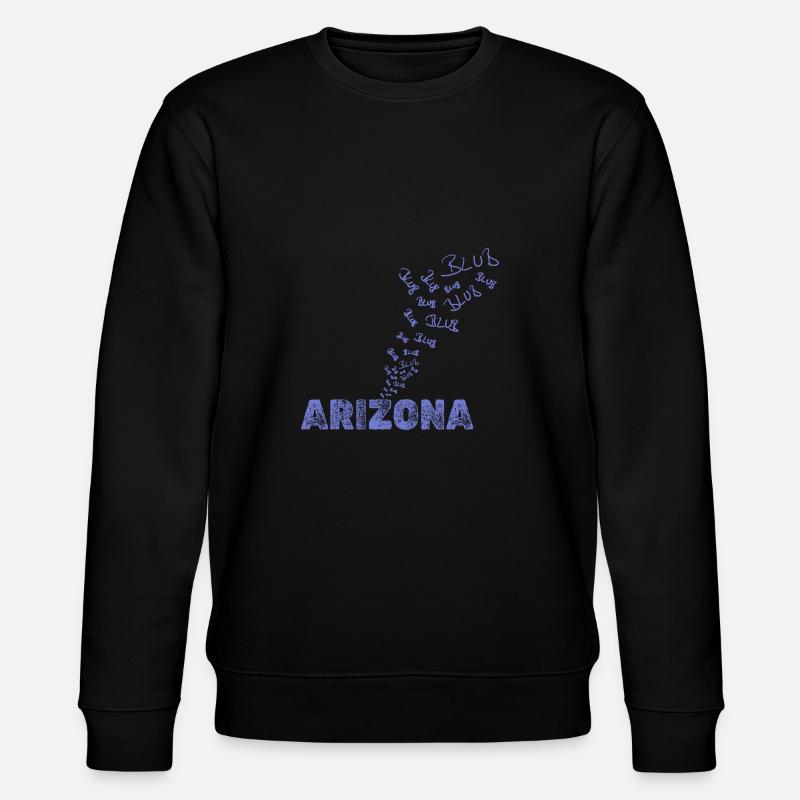 Blubbern Arizona - Stanley/Stella Unisex Bio-Sweatshirt CHANGER  - Schwarz