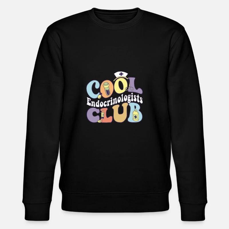 Cool Endocrinologists Club Endocrinology Squad - Stanley/Stella CHANGER Unisex Organic Sweatshirt - black