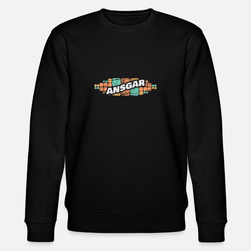 Ansgar als Ansgar - Stanley/Stella Unisex Bio-Sweatshirt CHANGER  - Schwarz