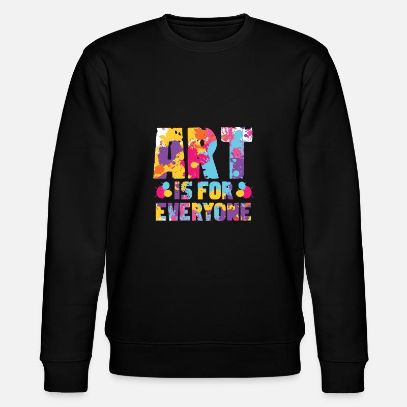 Für jeden Ästhet Gift - Stanley/Stella Unisex Bio-Sweatshirt CHANGER  - Schwarz