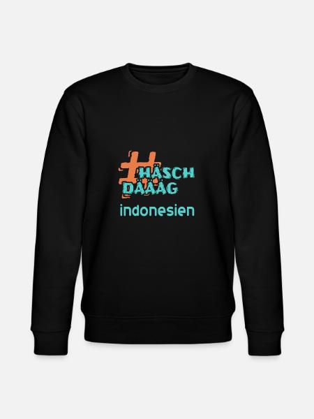indonesien - Stanley/Stella Unisex Bio-Sweatshirt CHANGER - Schwarz