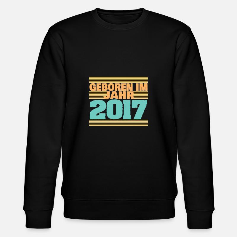 2017 - Stanley/Stella Unisex Bio-Sweatshirt CHANGER  - Schwarz