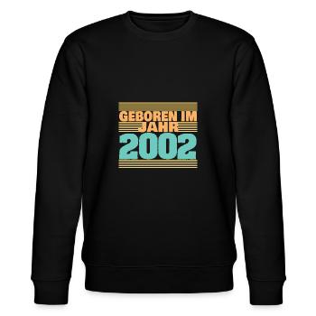 2002 - Stanley/Stella Unisex Bio-Sweatshirt CHANGER  - Schwarz - Vorne - Nik (191cm) & Marisol (170cm)