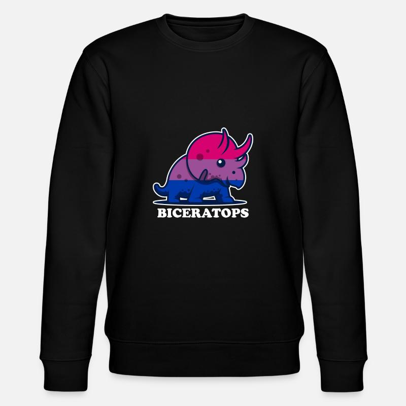 bi pride - Stanley/Stella Unisex Bio-Sweatshirt CHANGER  - Schwarz