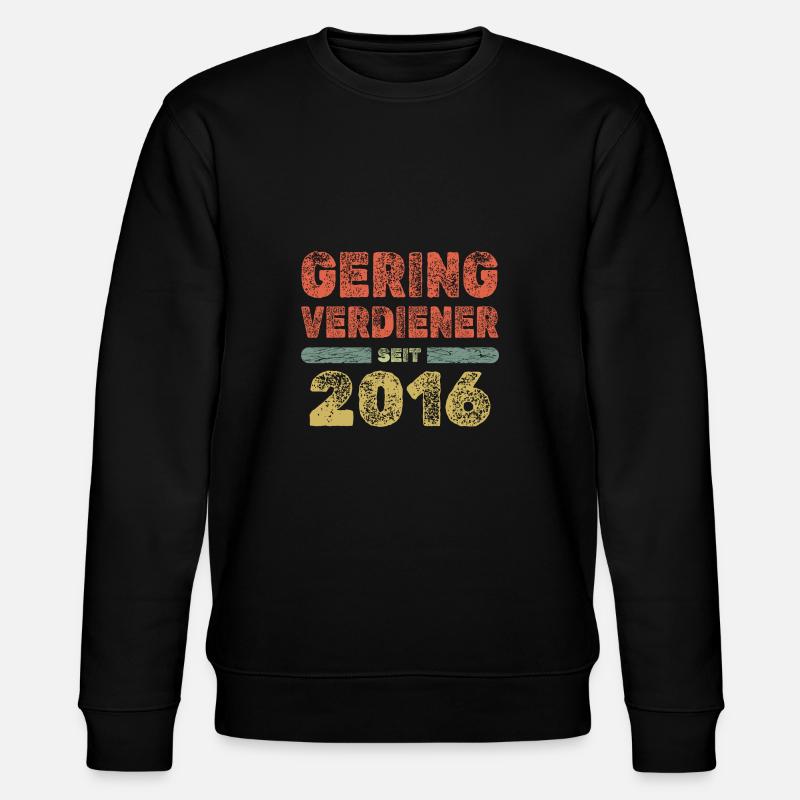 2016 2016 - Stanley/Stella Unisex Bio-Sweatshirt CHANGER  - Schwarz