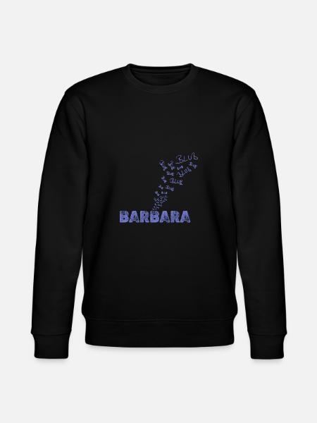 Water Sports Barbara - Stanley/Stella CHANGER Unisex Organic Sweatshirt - black