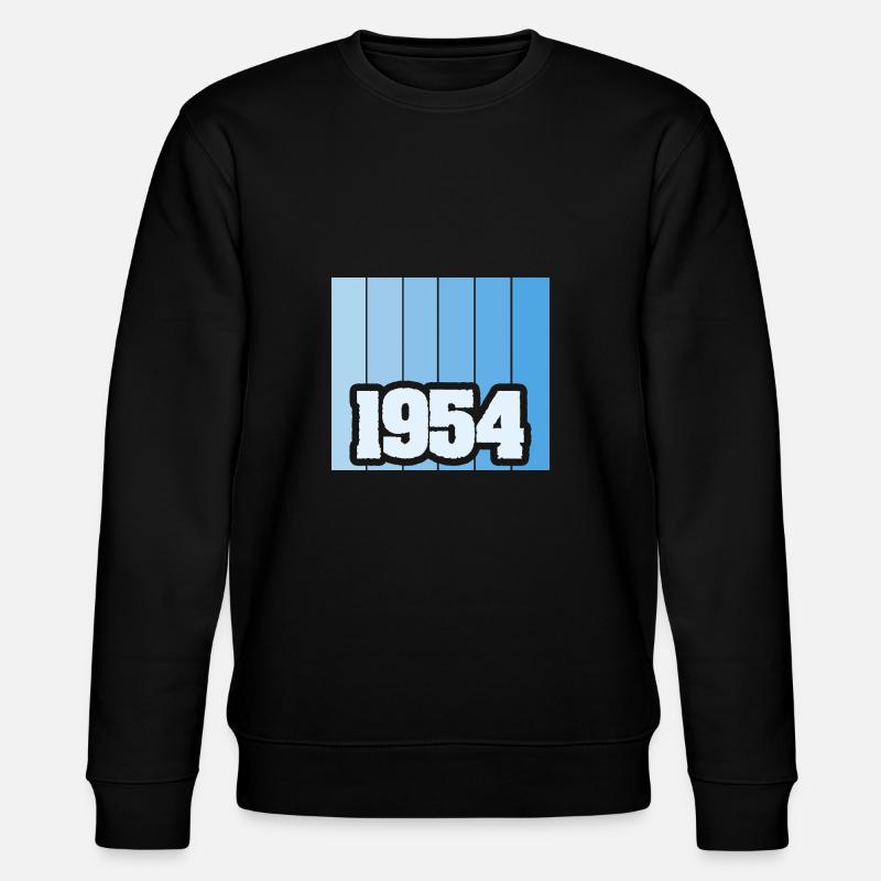 1954 1954 - Stanley/Stella Unisex Bio-Sweatshirt CHANGER  - Schwarz