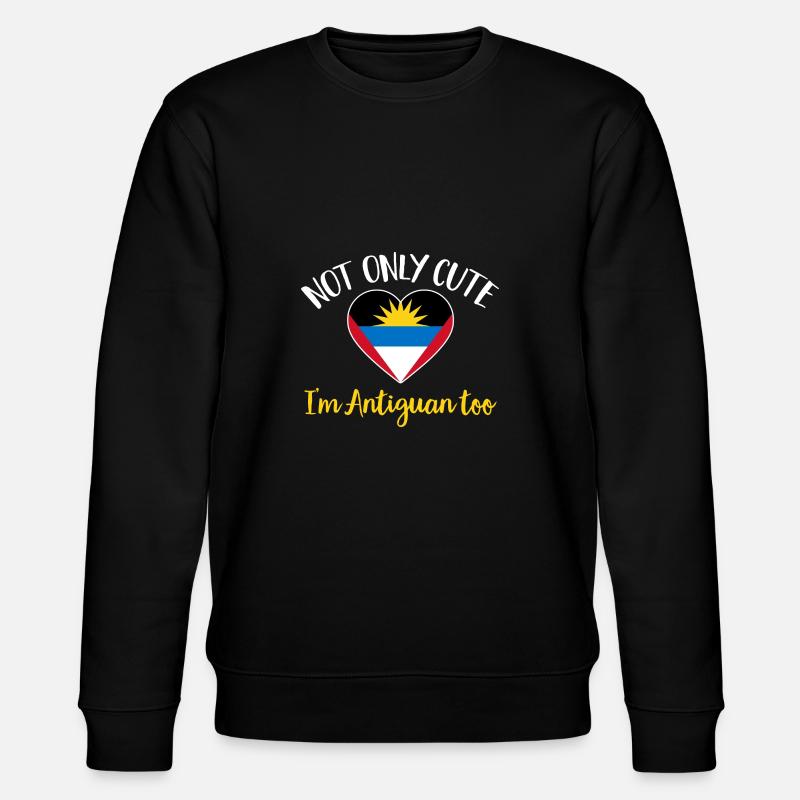 Drapeau d’Antigua-et-Barbuda - Sweat bio CHANGER Stanley/Stella Unisexe - noir