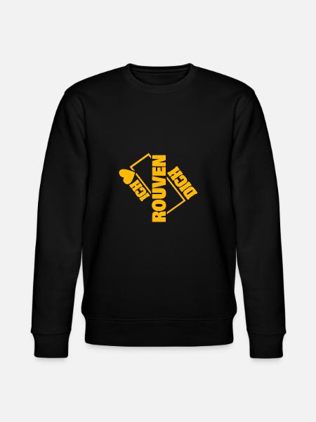 Geschenk für Rouven - Stanley/Stella Unisex Bio-Sweatshirt CHANGER - Schwarz