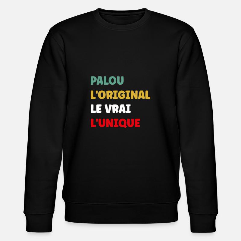palou - Sweat bio CHANGER Stanley/Stella Unisexe - noir