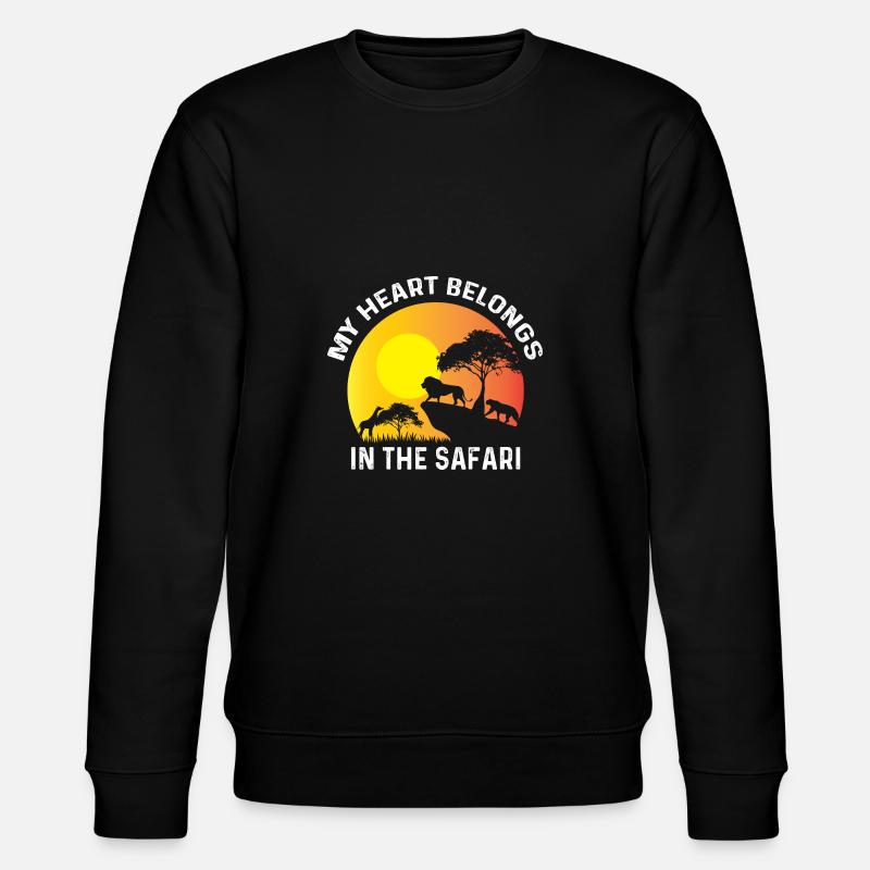 Appartient à Safari Backpacker Gift - Sweat bio CHANGER Stanley/Stella Unisexe - noir