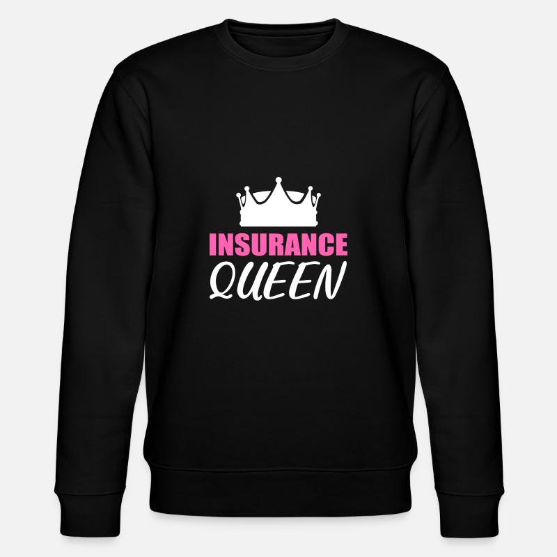 Assurance Queen Assureur Cadeau - Sweat bio CHANGER Stanley/Stella Unisexe - noir