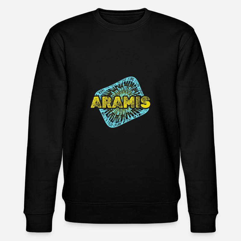 Geschenk für Aramis - Stanley/Stella Unisex Bio-Sweatshirt CHANGER  - Schwarz